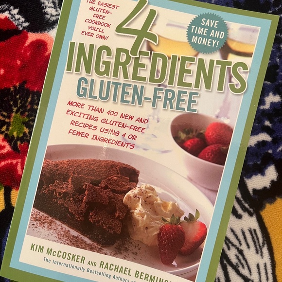 Kim McCosker & Rachel Bermingham "4 ingredients Gluten Free Cookbook" - Picture 1 of 4